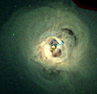 Cúmulo de Perseo desde Chandra. Wikimedia Commons